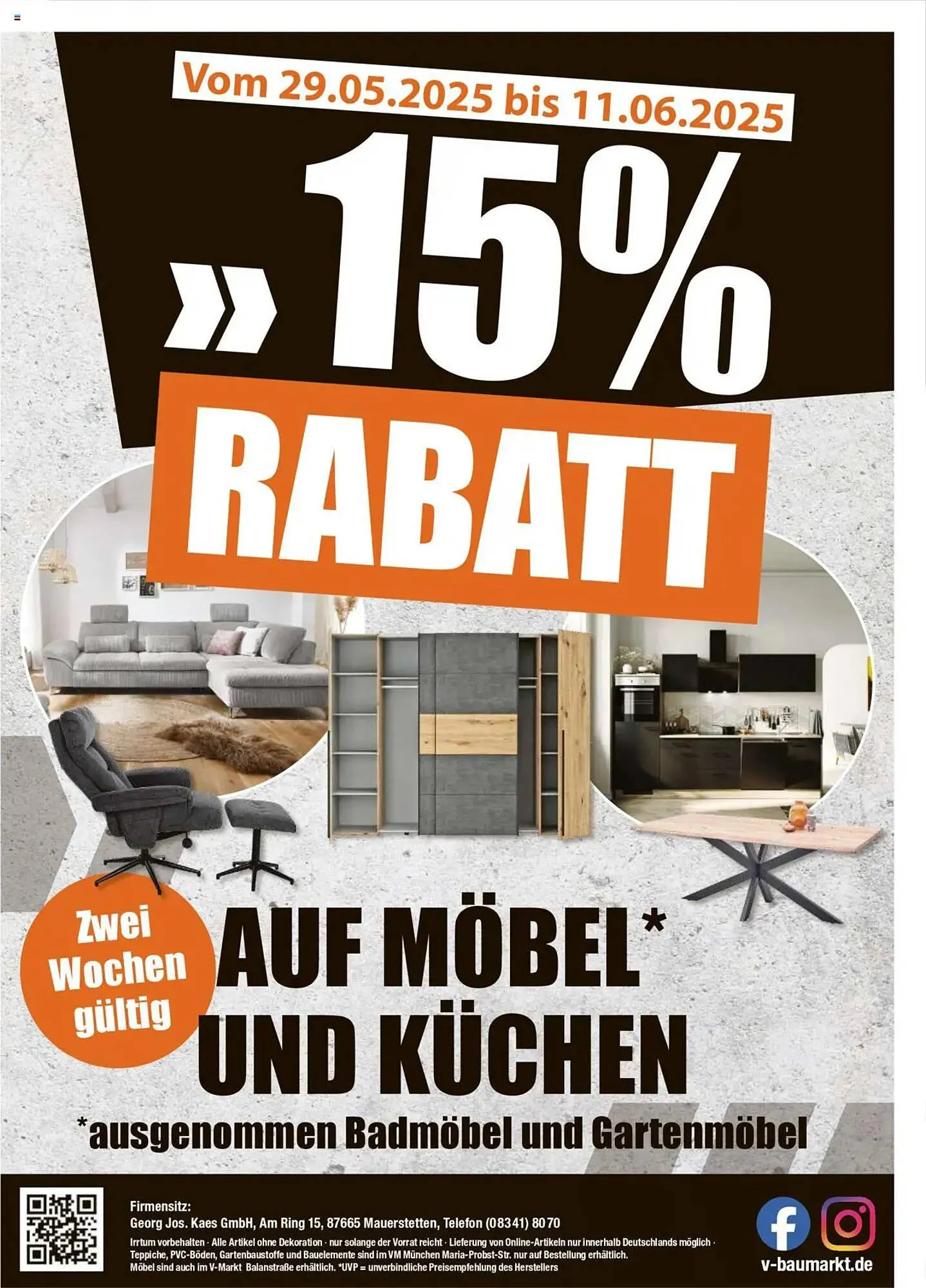 V Baumarkt Prospekt von 5. Juni bis 11. Juni 2025 - Prospekt seite 8