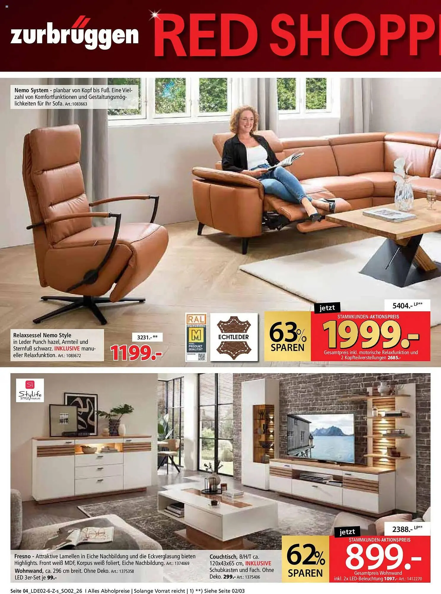 Zurbrüggen Prospekt von 13. Februar bis 2. März 2026 - Prospekt seite 4