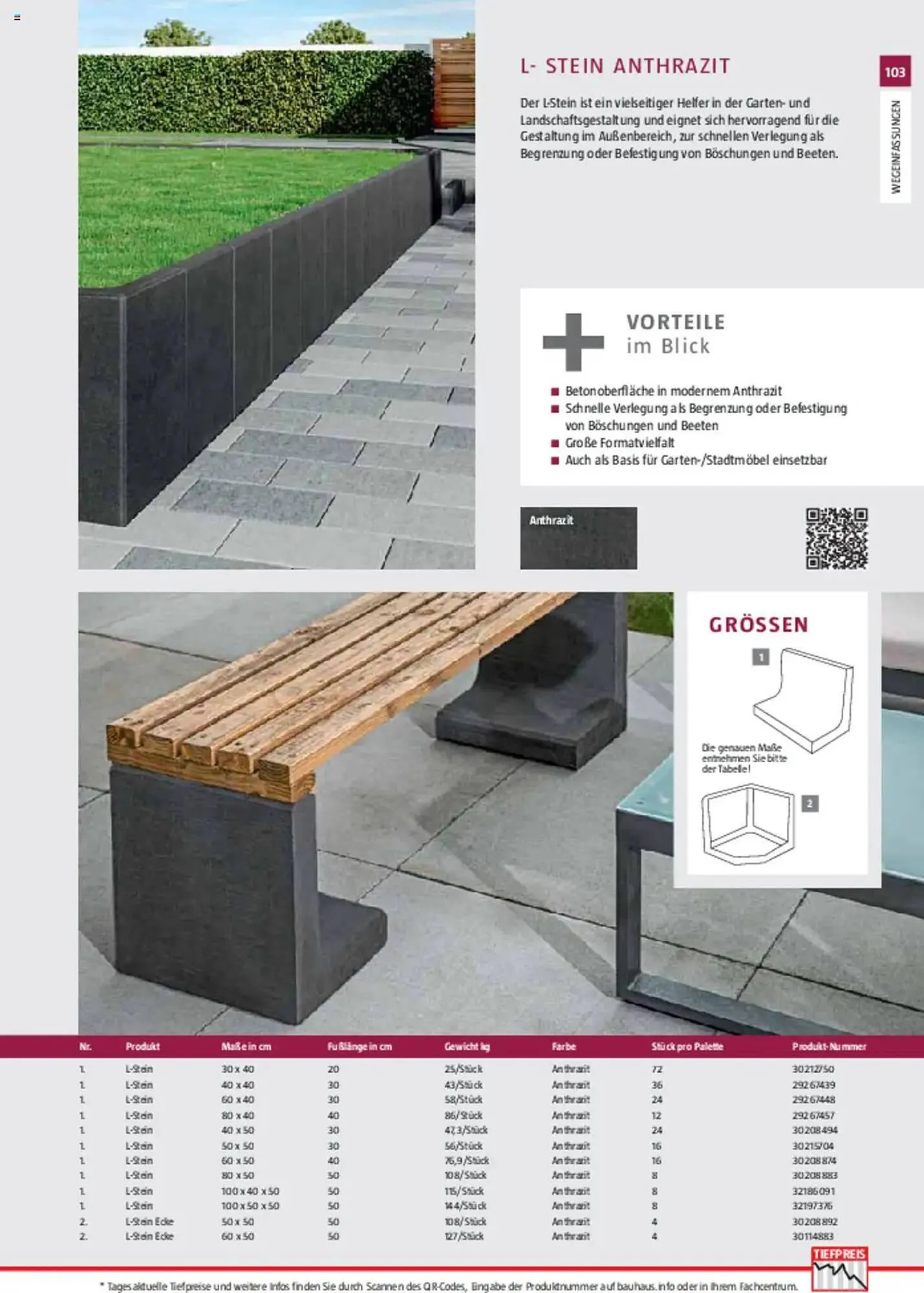 Bauhaus Prospekt von 10. März bis 30. Juni 2025 - Prospekt seite 103