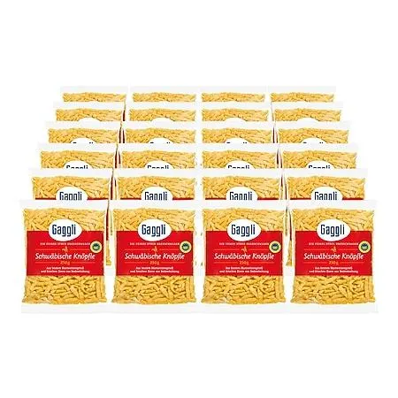 Gaggli Schwäbische Knöpfle 250 g, 24er Pack