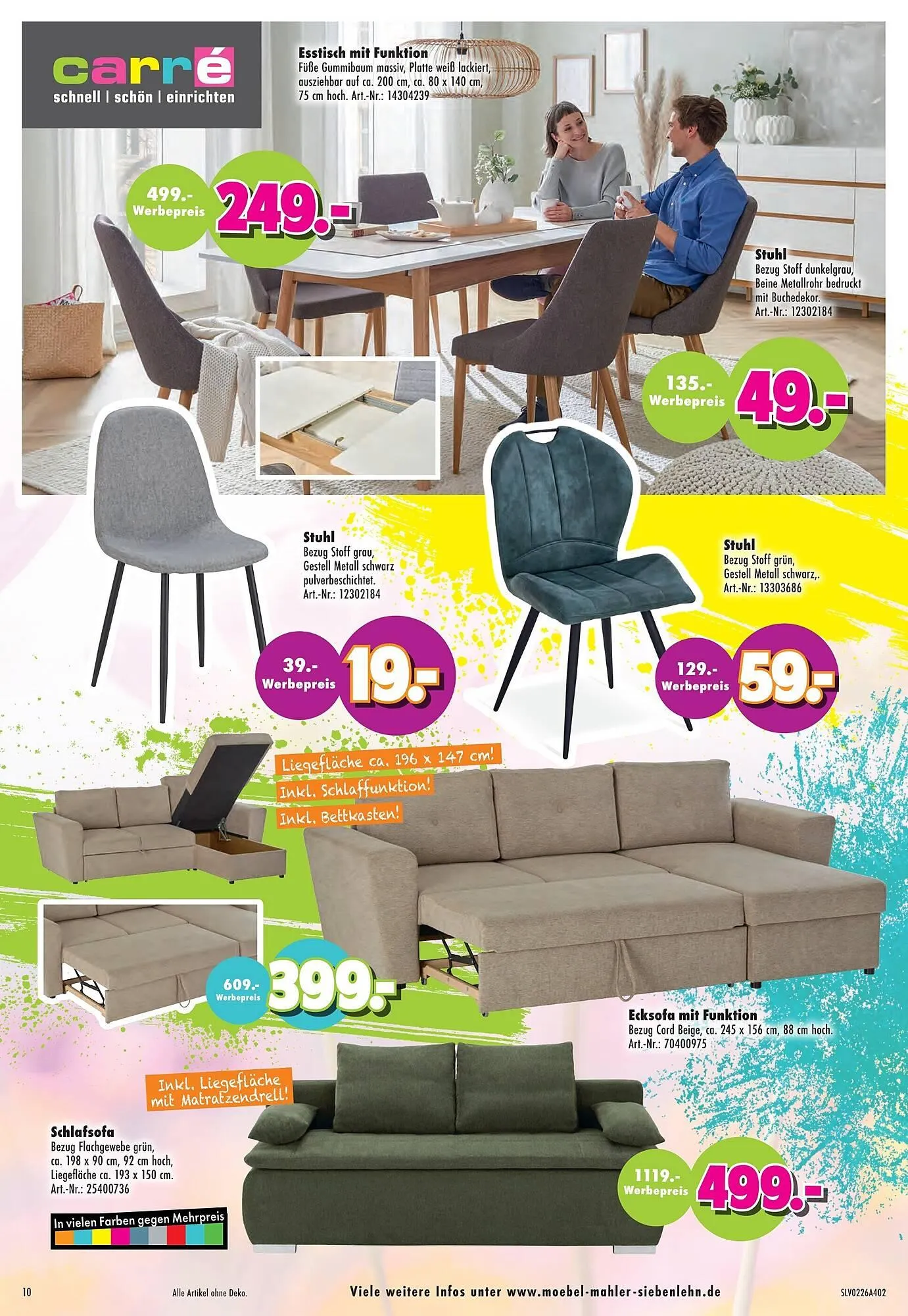 Möbel Mahler Katalog von 4. Februar bis 3. März 2026 - Prospekt seite 10