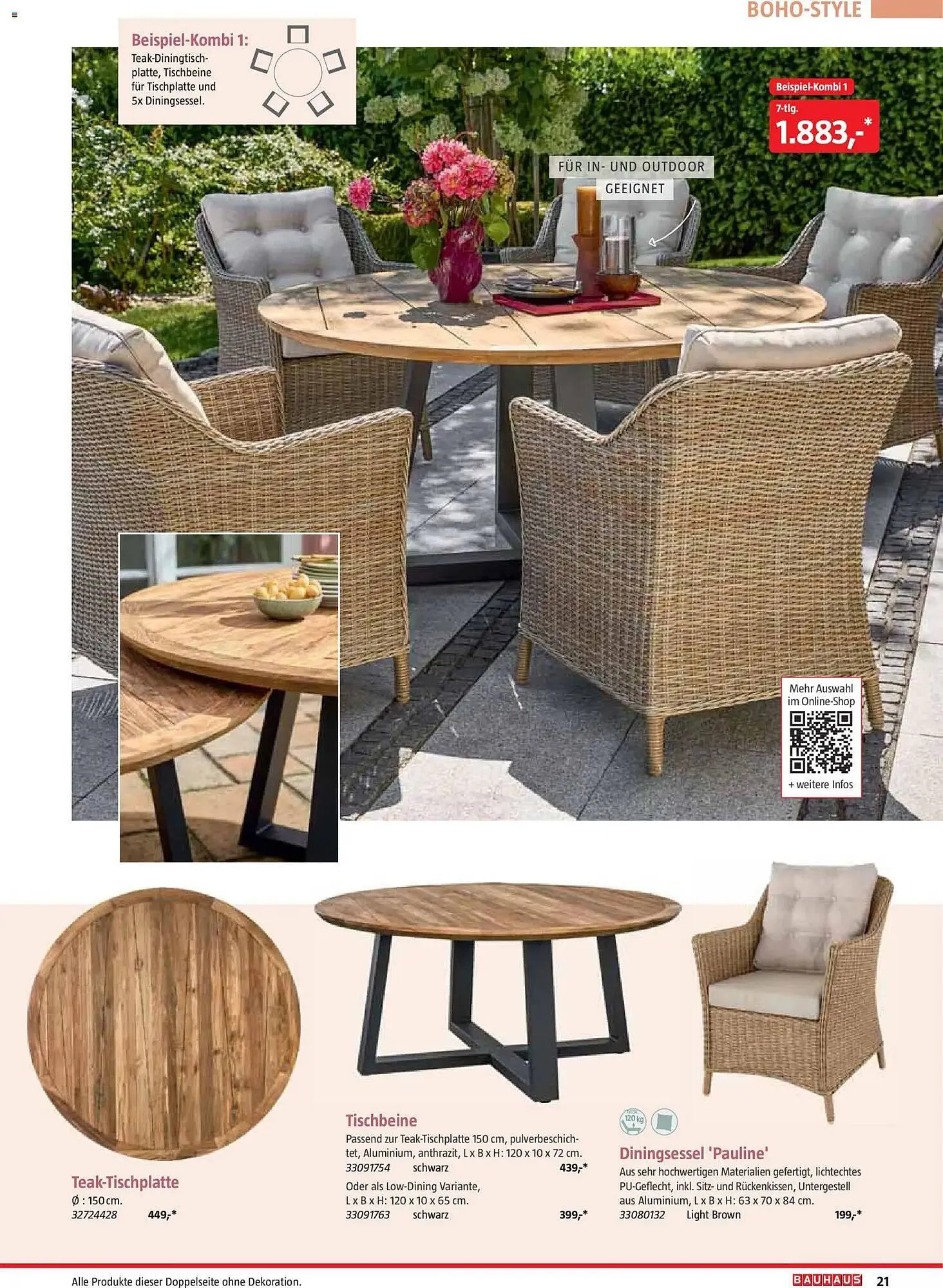 Bauhaus Prospekt von 2. März bis 30. Juni 2026 - Prospekt seite 21