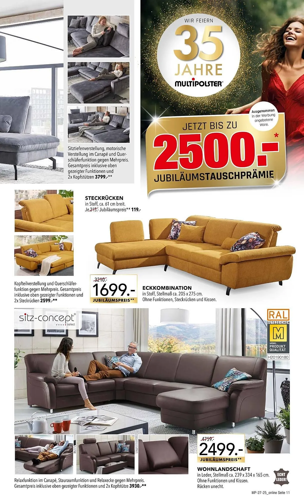 Multipolster Prospekt von 10. Juli bis 2. August 2025 - Prospekt seite 11