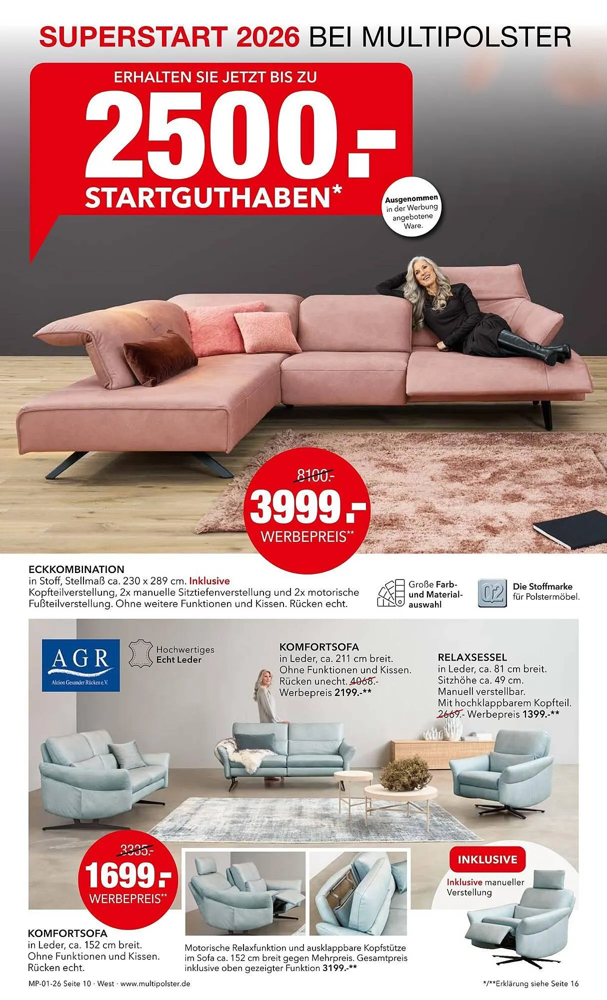 Multipolster Prospekt von 12. Januar bis 31. Januar 2026 - Prospekt seite 12