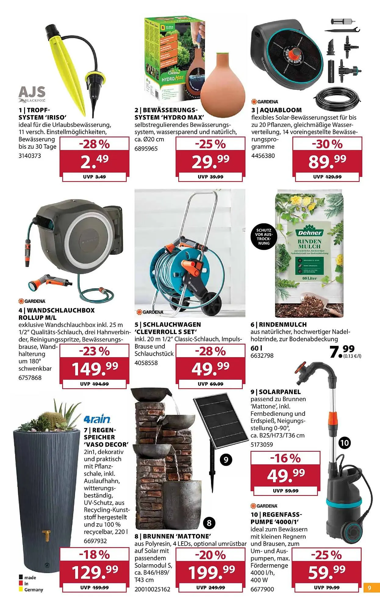 Dehner Prospekt von 21. April bis 27. April 2026 - Prospekt seite 9