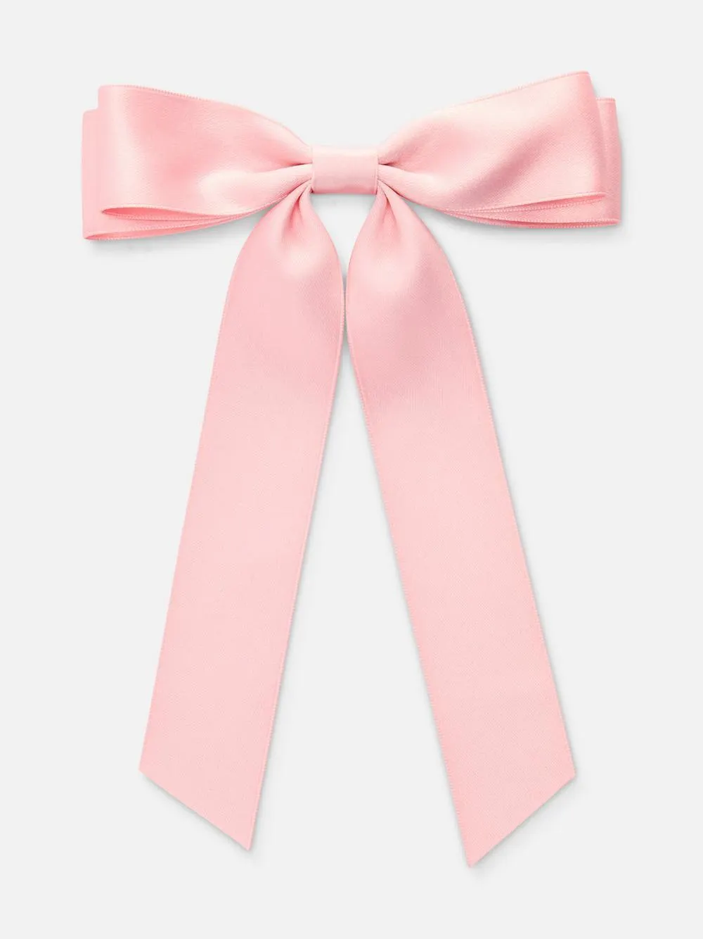 Lange Satin-Haarschleife