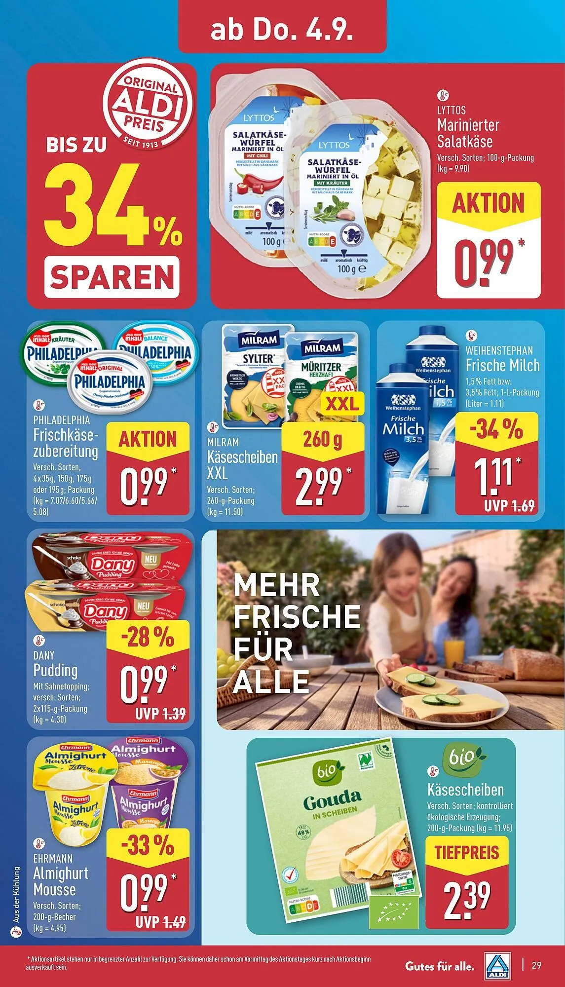 Aldi Nord Prospekt von 1. September bis 6. September 2025 - Prospekt seite 29