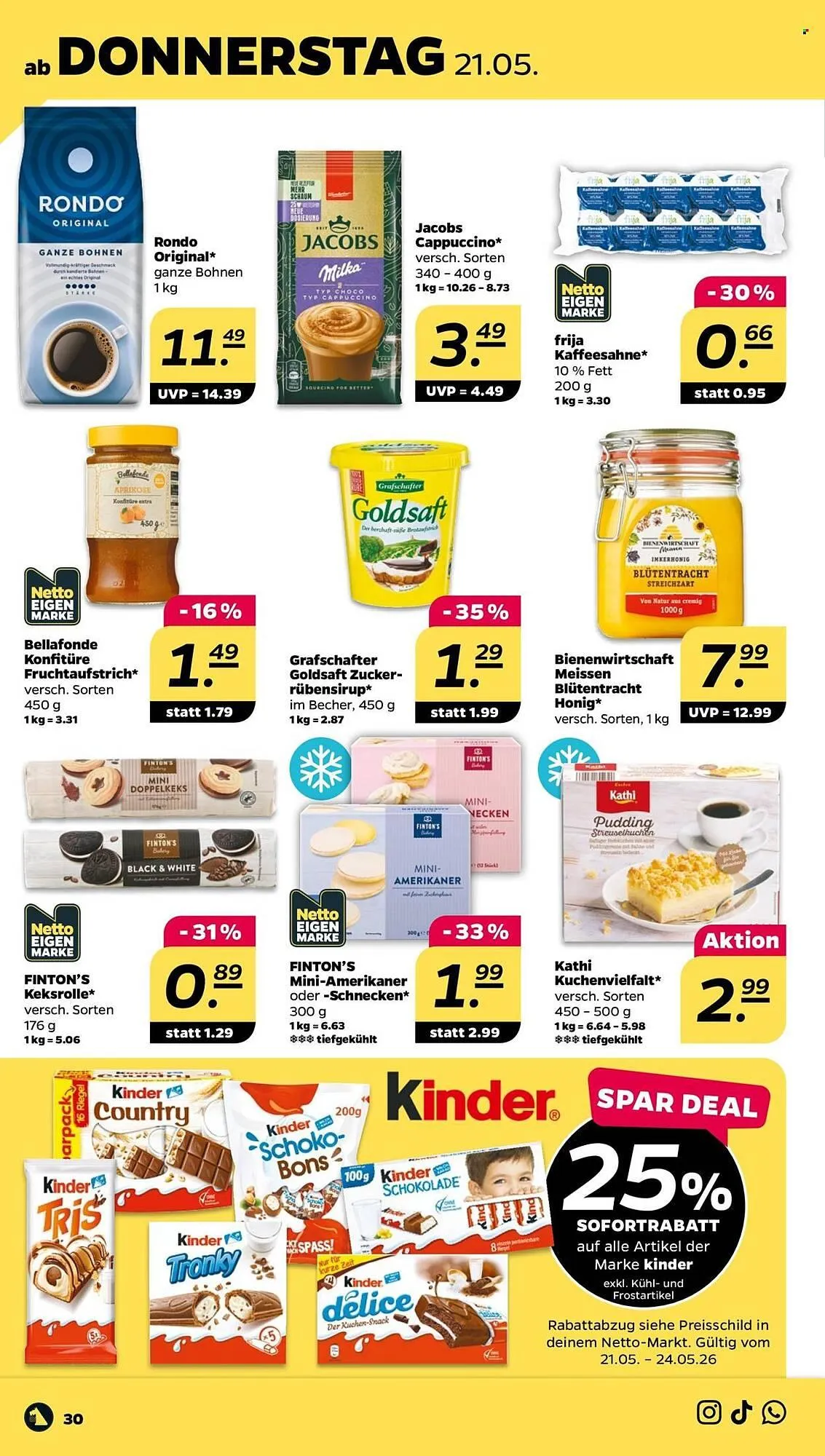NETTO Prospekt von 18. Mai bis 23. Mai 2026 - Prospekt seite 34