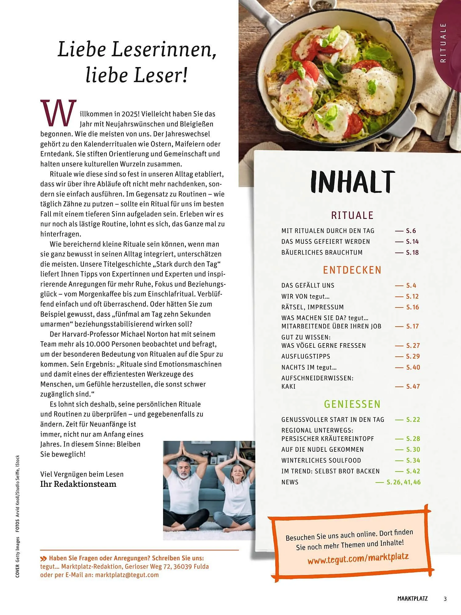 tegut Prospekt von 13. Januar bis 18. Januar 2025 - Prospekt seite 3