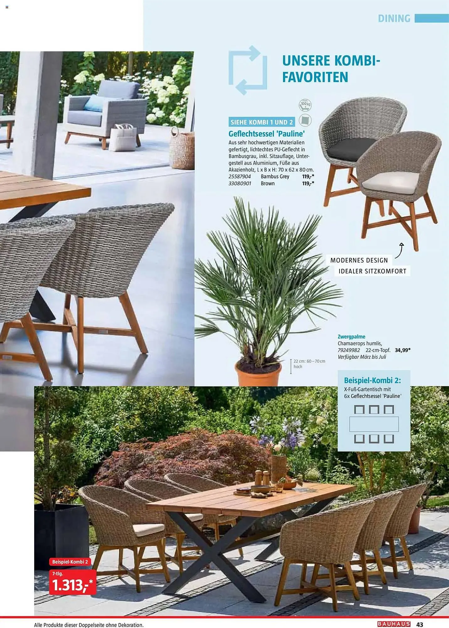 Bauhaus Prospekt von 2. März bis 30. Juni 2026 - Prospekt seite 43