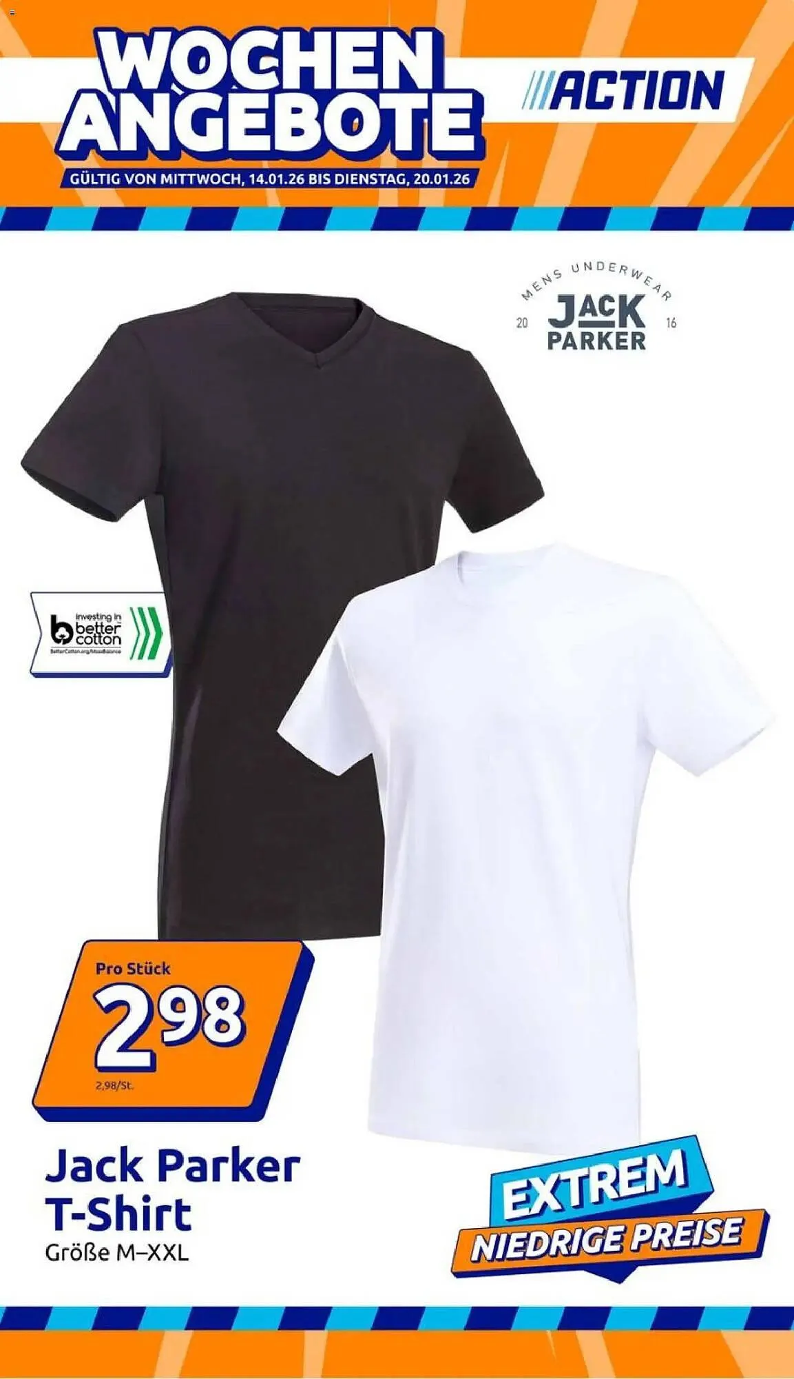 Action Prospekt von 14. Januar bis 20. Januar 2026 - Prospekt seite 1