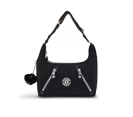 KIPLING® Schultertasche NIKKI 2 Fronttaschen Plüschanhänger