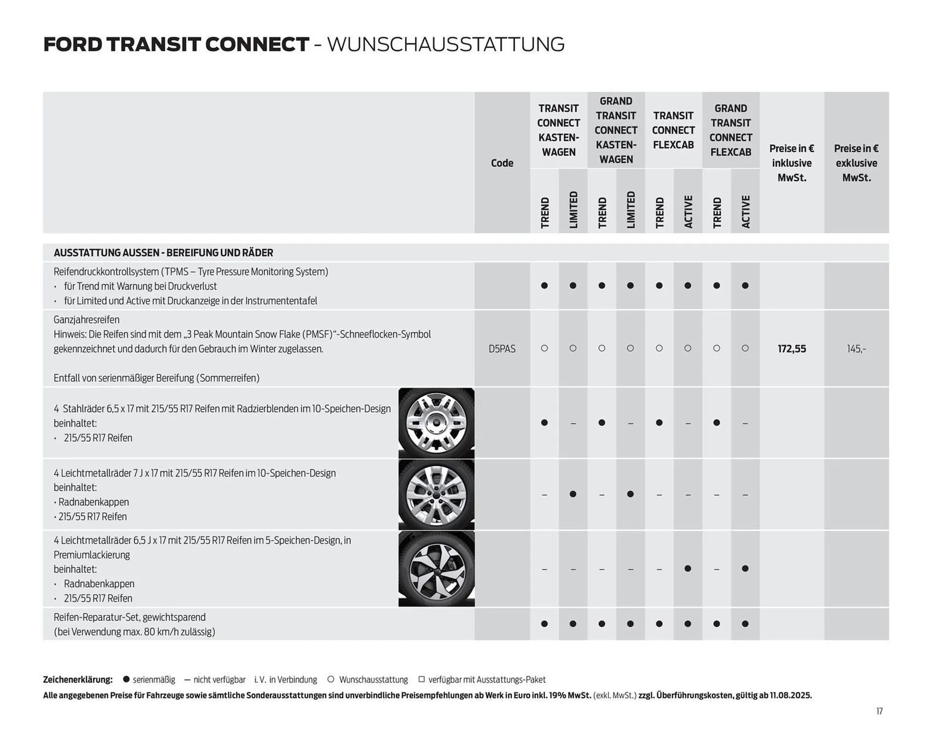 Ford Prospekt von 15. Oktober bis 29. Oktober 2025 - Prospekt seite 17