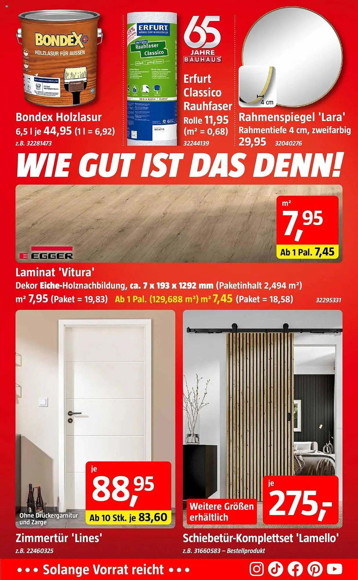 Bauhaus Prospekt von 29. Juni bis 19. Juli 2025 - Prospekt seite 3