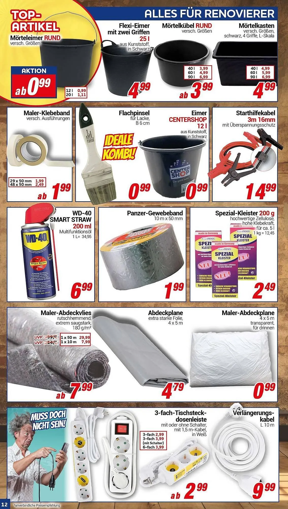 CENTERSHOP Prospekt von 28. Februar bis 6. März 2026 - Prospekt seite 12