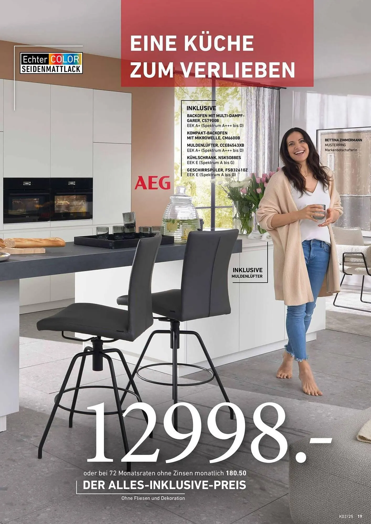 Küchen Aktuell Prospekt von 15. April bis 21. April 2025 - Prospekt seite 19