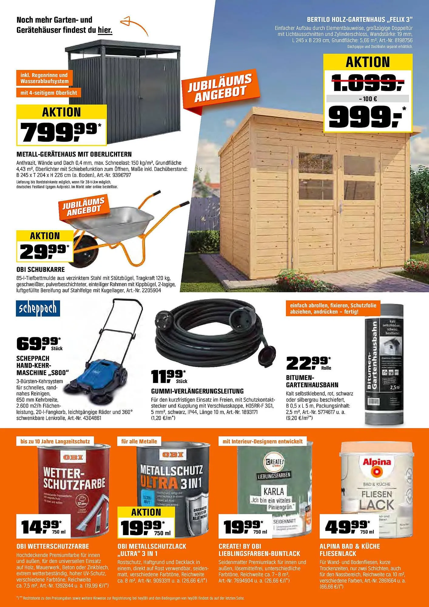 OBI Prospekt von 30. September bis 15. Oktober 2025 - Prospekt seite 9