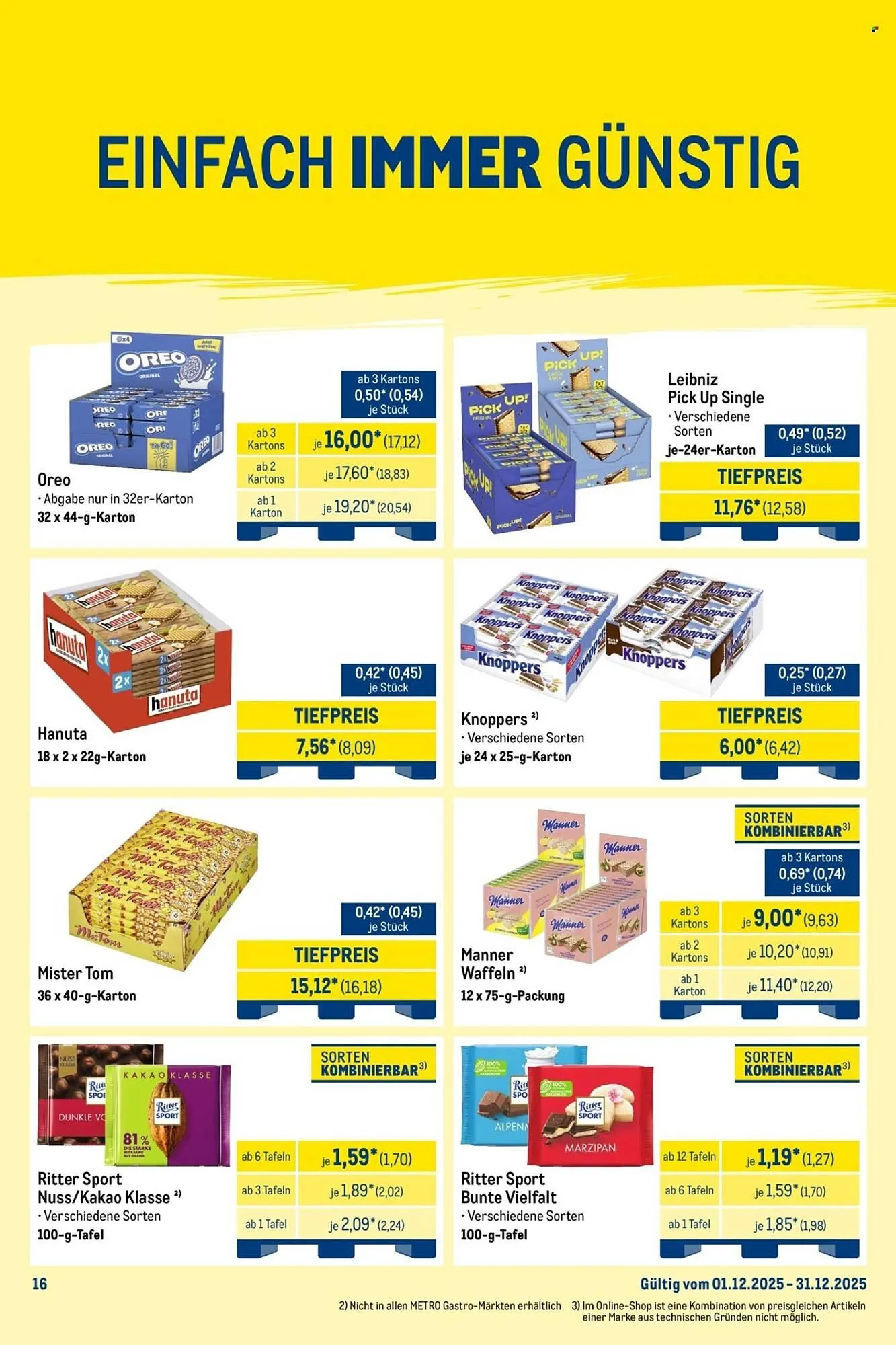 METRO Prospekt von 1. Dezember bis 31. Dezember 2025 - Prospekt seite 16