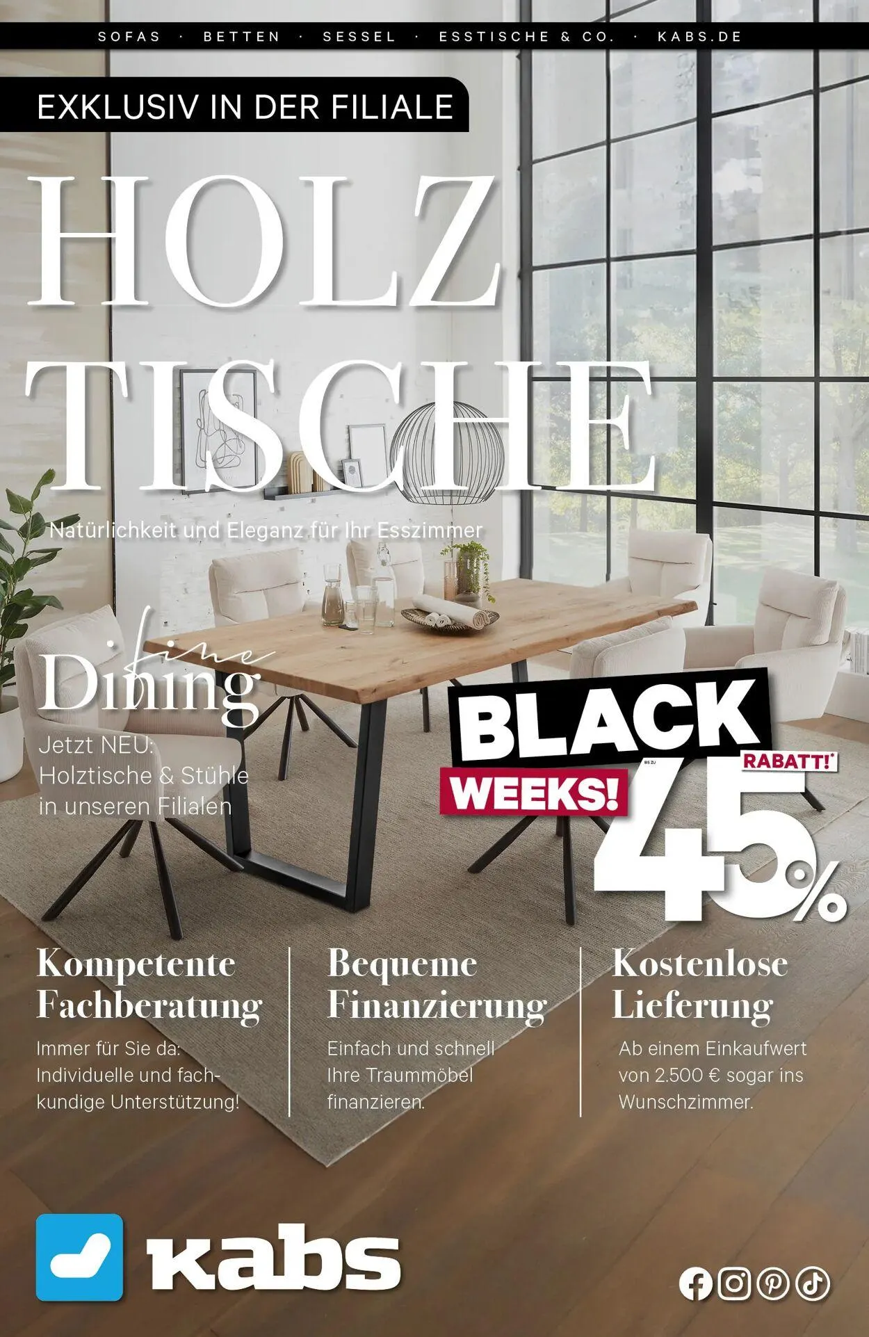 Kabs Aktueller Prospekt von 24. Oktober bis 2. Dezember 2025 - Prospekt seite 1