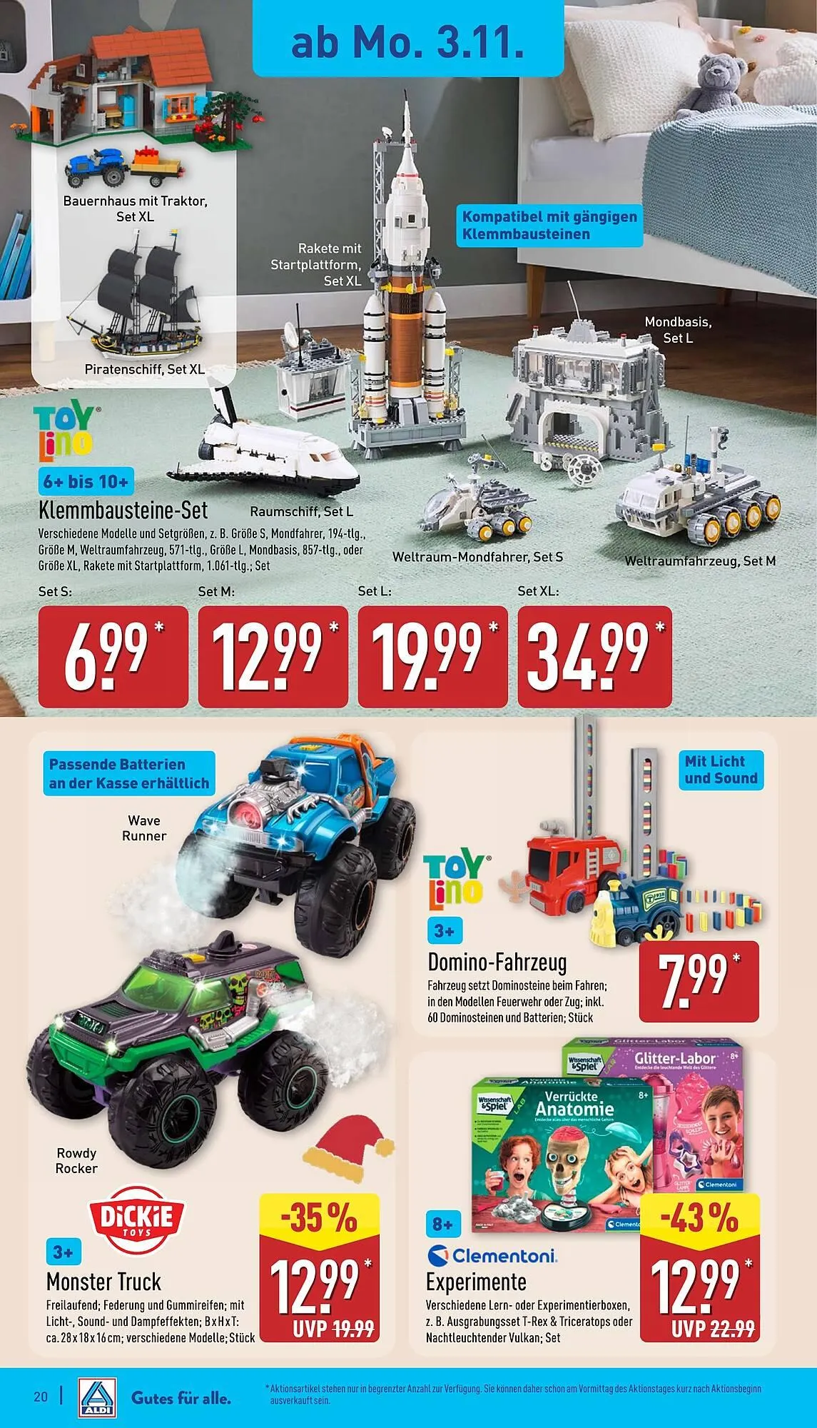 Aldi Nord Prospekt von 3. November bis 8. November 2025 - Prospekt seite 20