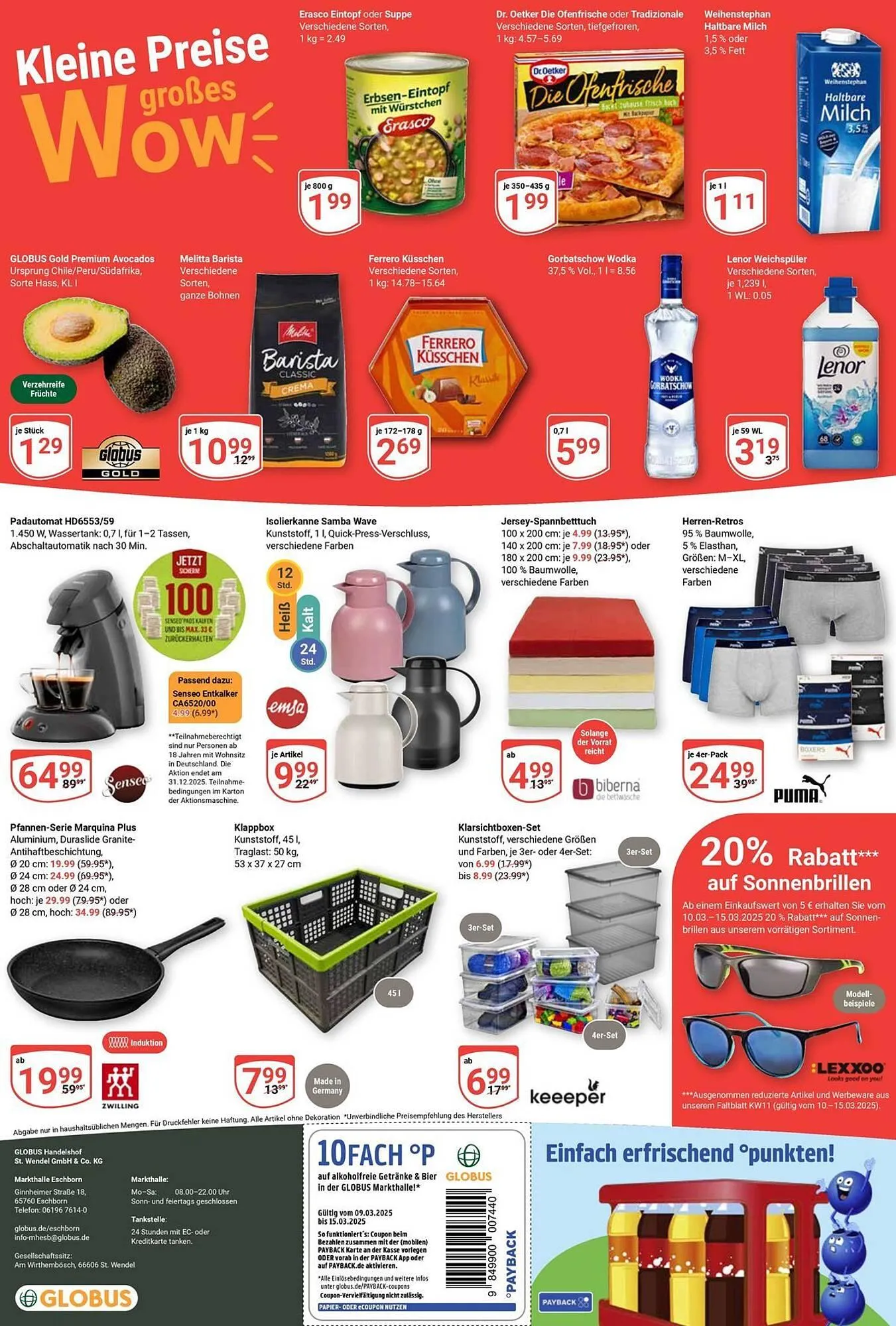 Globus Prospekt von 10. März bis 15. März 2025 - Prospekt seite 19