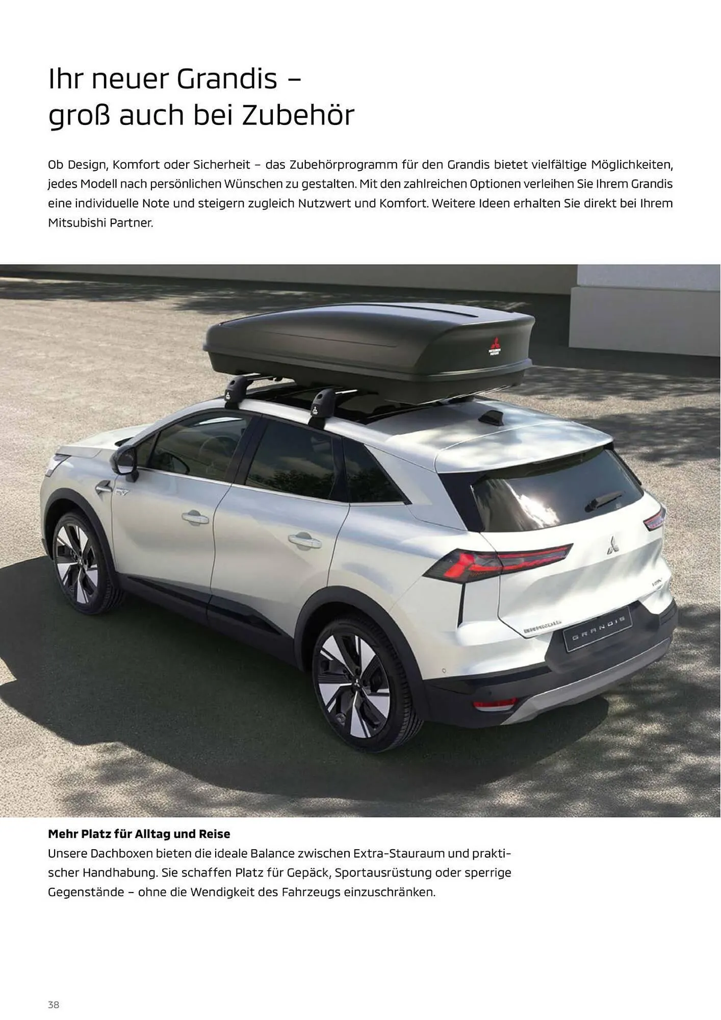 Mitsubishi Prospekt von 25. März bis 8. April 2026 - Prospekt seite 38