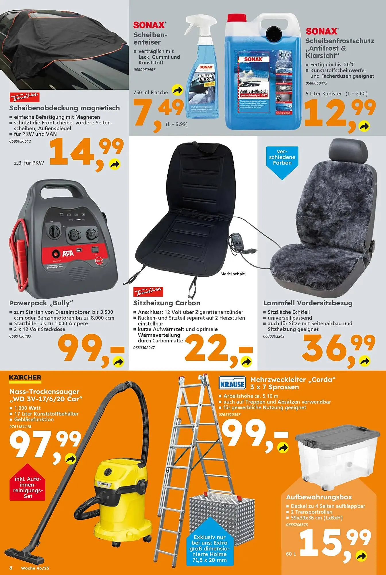 Globus Baumarkt Prospekt von 9. November bis 15. November 2025 - Prospekt seite 8