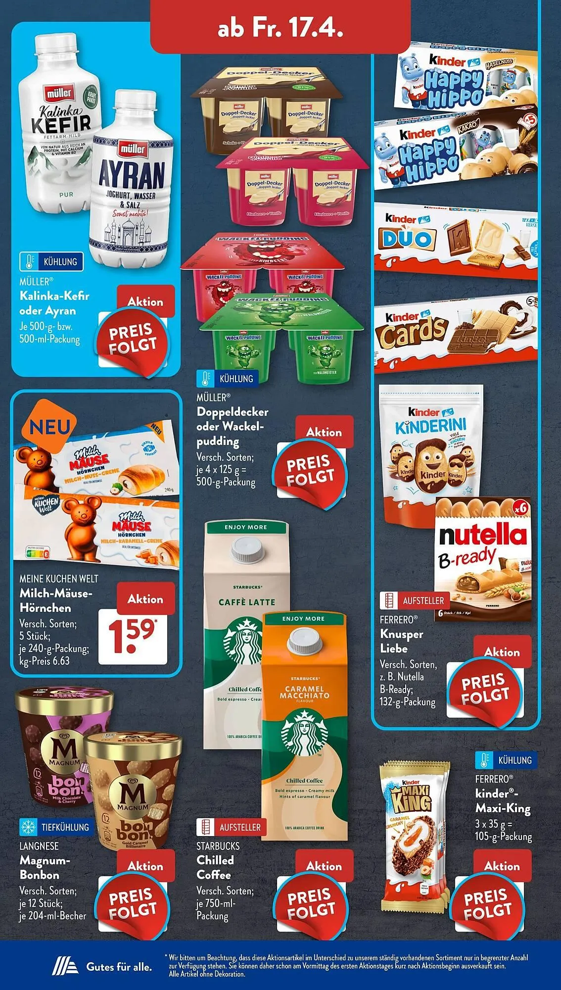 Aldi Süd Prospekt von 13. April bis 19. April 2026 - Prospekt seite 13