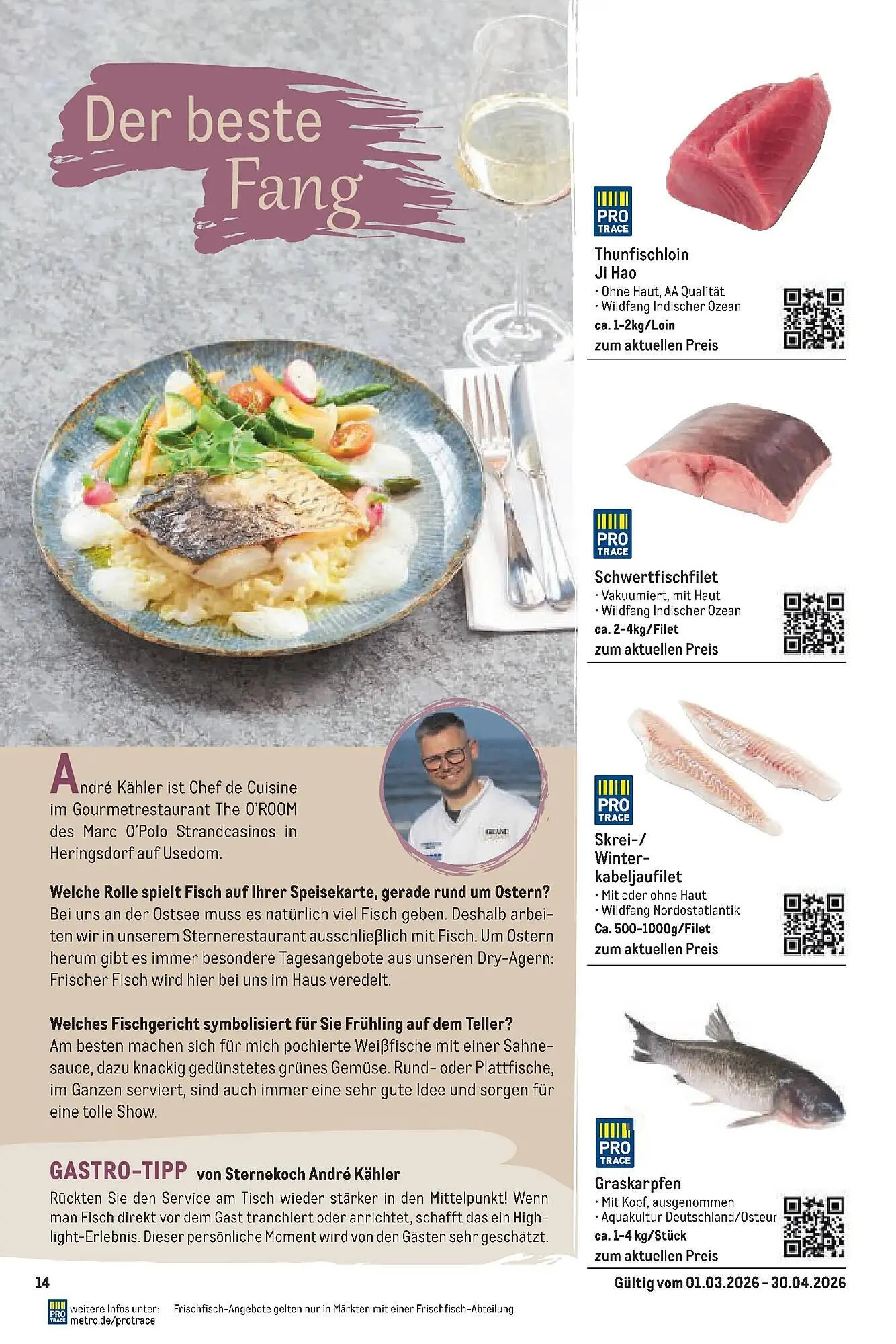 METRO Prospekt von 22. März bis 28. März 2026 - Prospekt seite 14