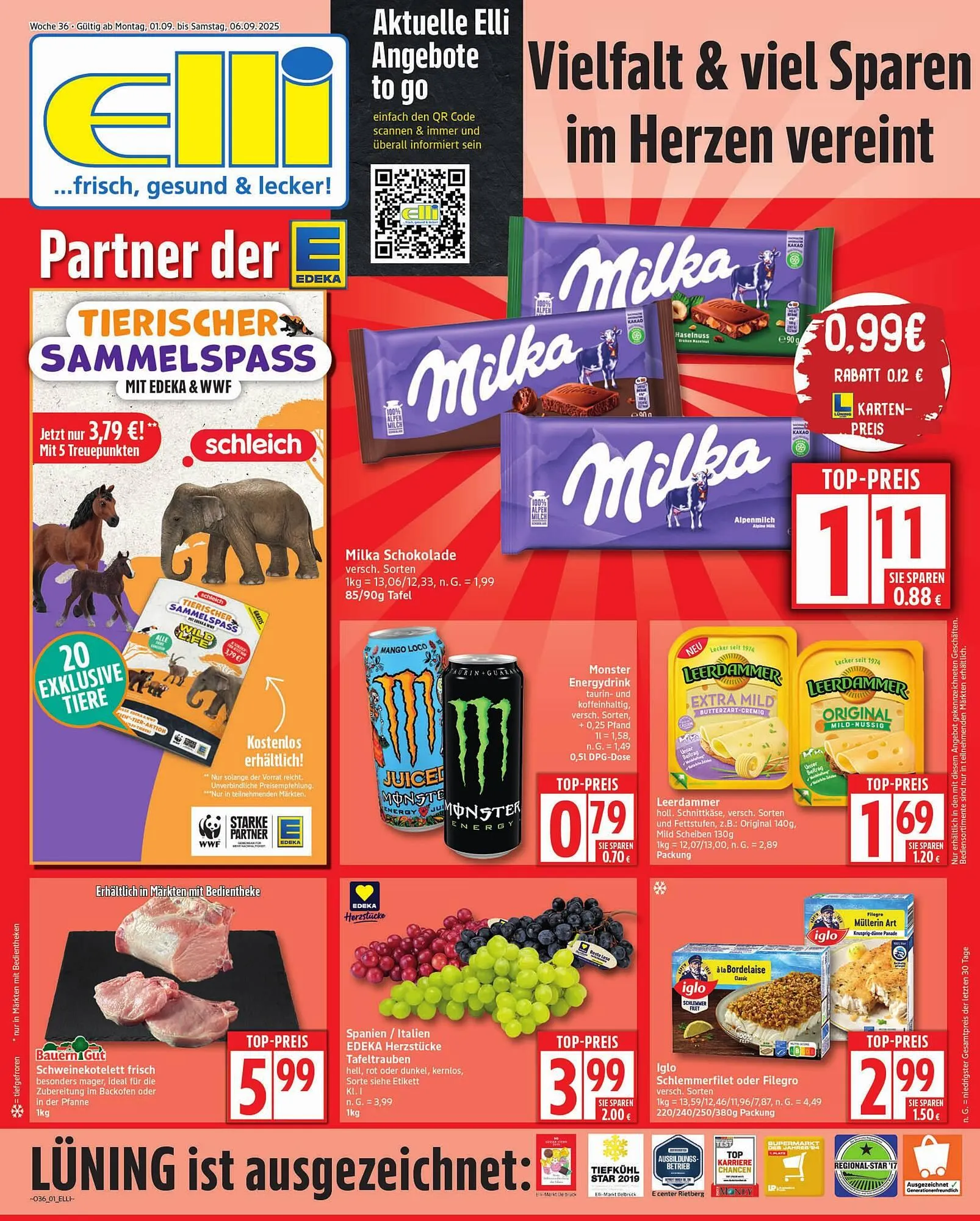 Elli Markt Prospekt von 1. September bis 6. September 2025 - Prospekt seite 1