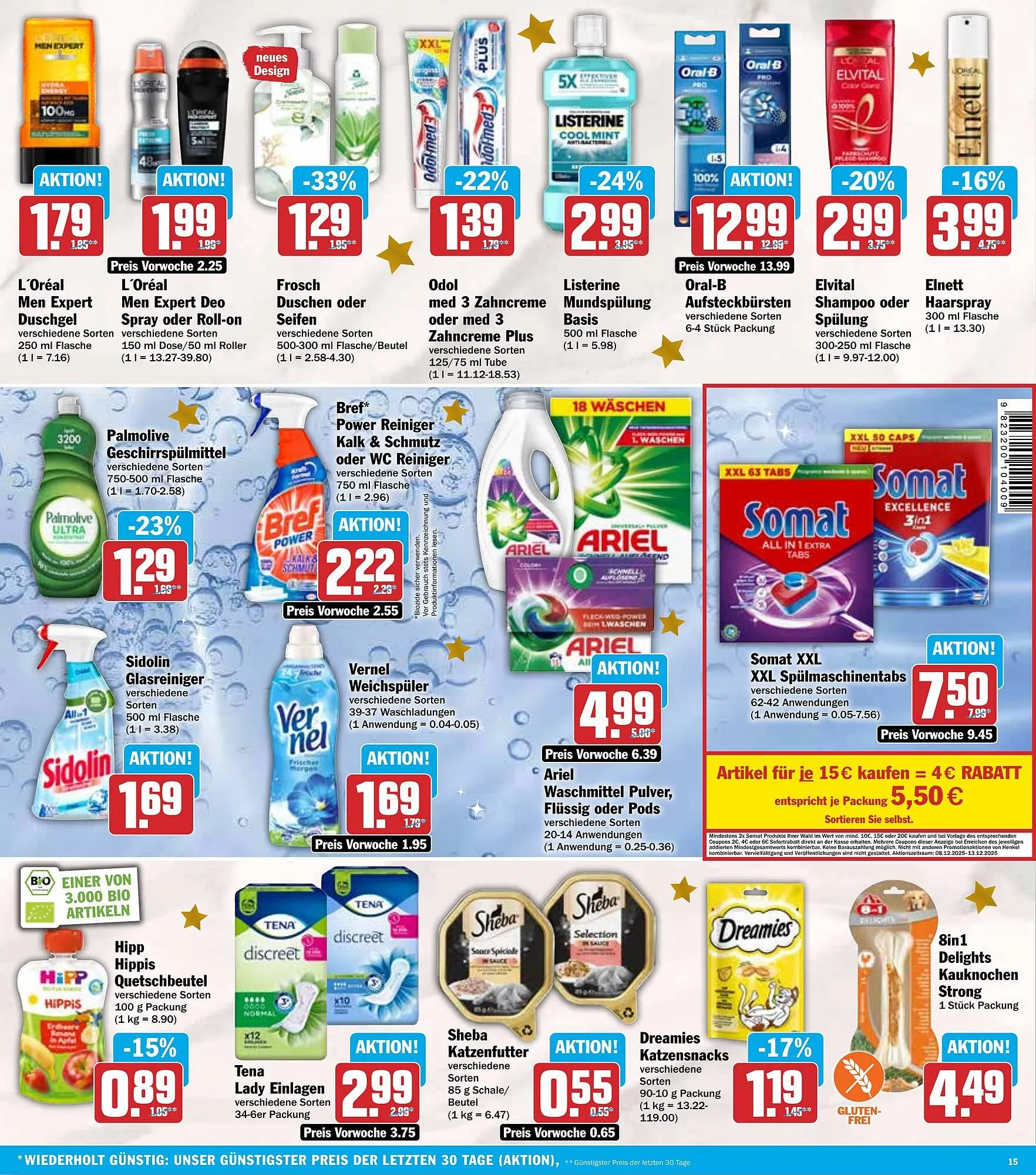 HIT Prospekt von 8. Dezember bis 13. Dezember 2025 - Prospekt seite 15