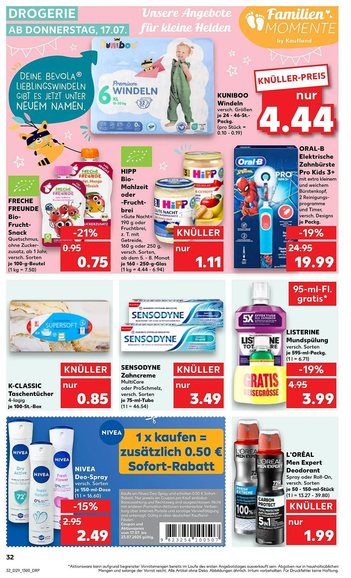 Kaufland Prospekt von 17. Juli bis 23. Juli 2025 - Prospekt seite 32