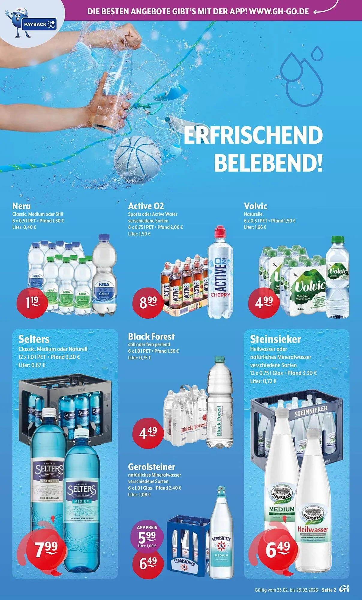 Getränke Hoffmann Prospekt von 23. Februar bis 28. Februar 2026 - Prospekt seite 2