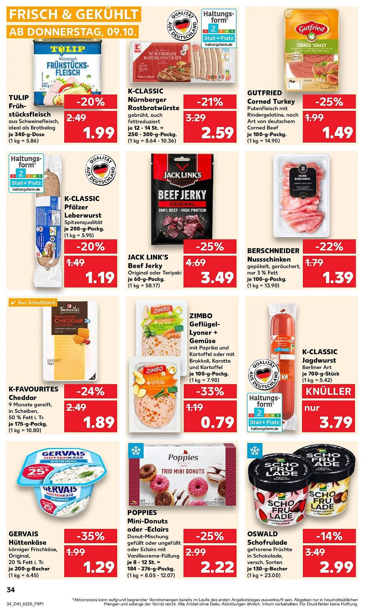 Kaufland Prospekt von 12. Oktober bis 15. Oktober 2025 - Prospekt seite 34