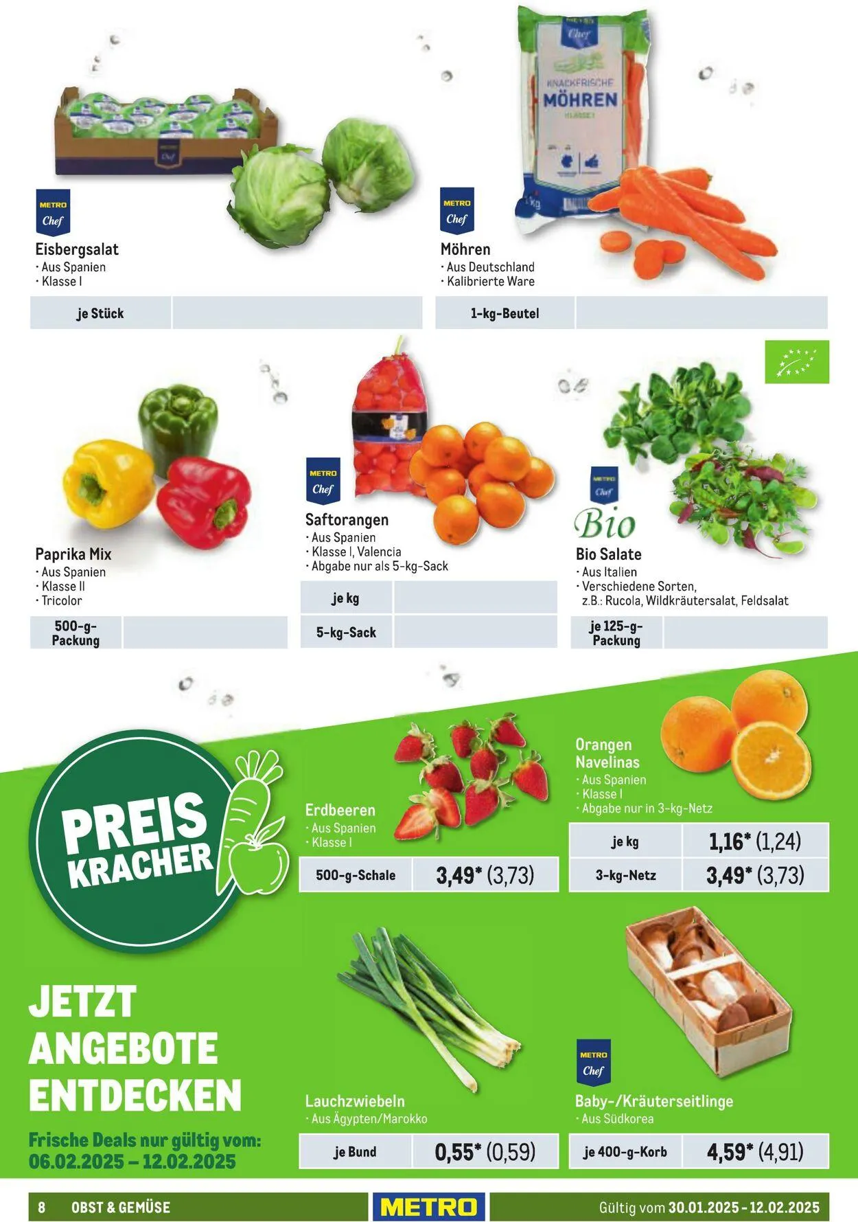 Metro Aktueller Prospekt von 27. August bis 10. September 2025 - Prospekt seite 8