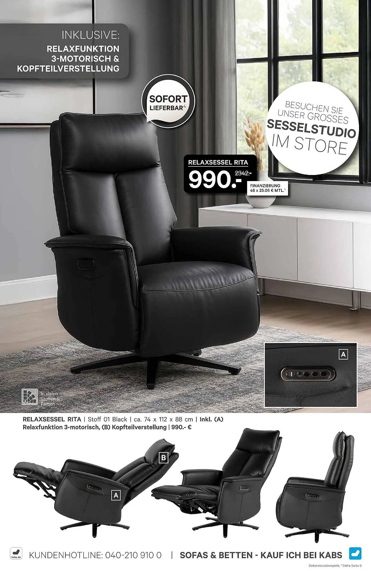 Kabs Polsterwelt Prospekt von 30. Januar bis 26. Februar 2026 - Prospekt seite 26