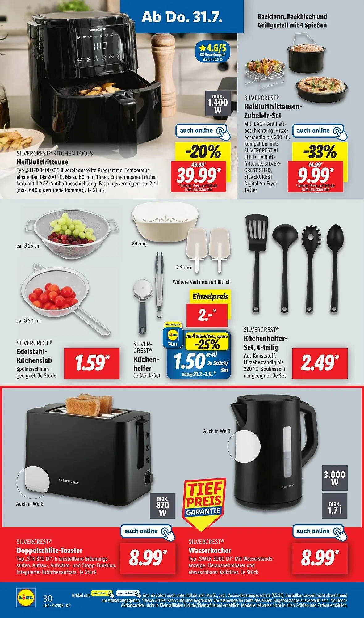 Lidl Prospekt von 28. Juli bis 3. August 2025 - Prospekt seite 36