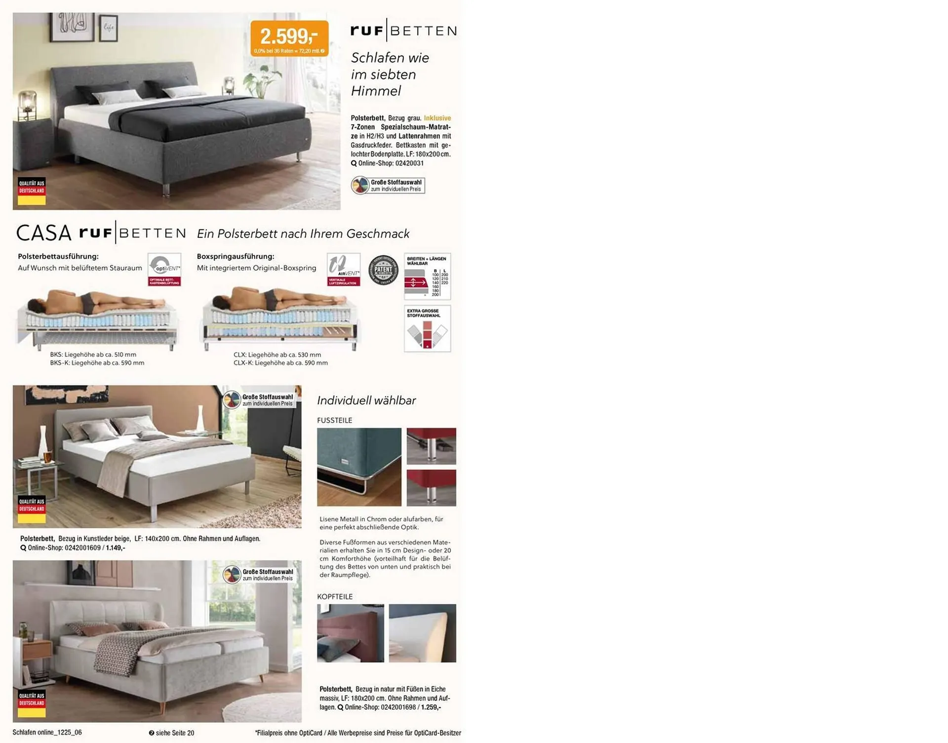 Opti Wohnwelt Prospekt von 5. Dezember bis 31. Januar 2026 - Prospekt seite 6