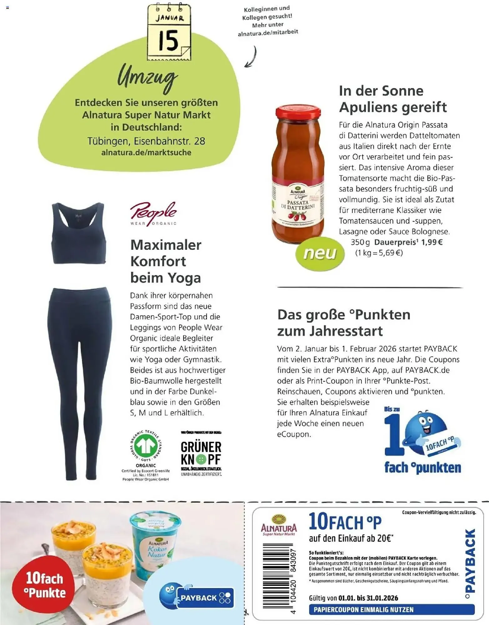 Alnatura Prospekt von 1. Januar bis 31. Januar 2026 - Prospekt seite 7