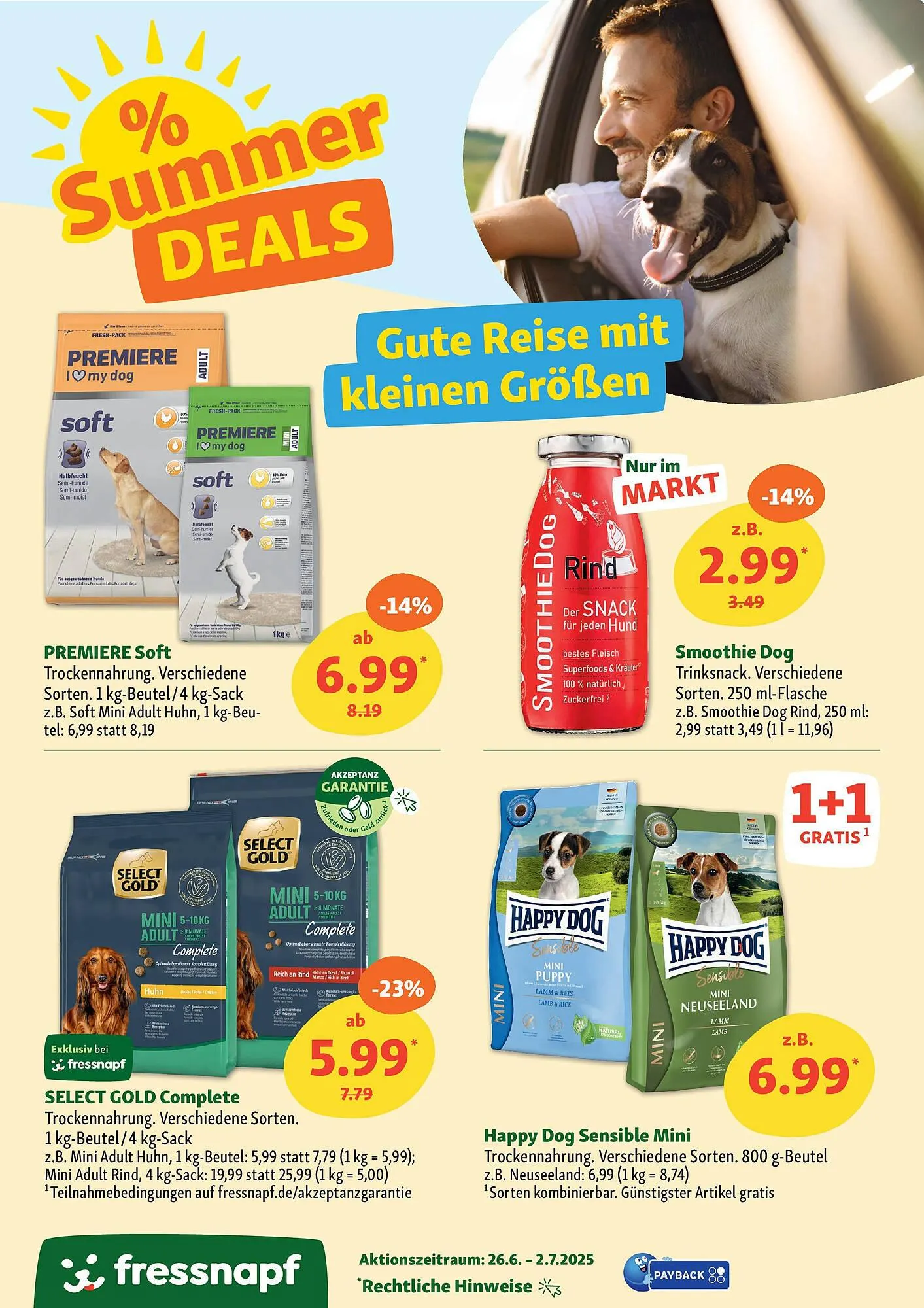 Fressnapf Prospekt von 26. Juni bis 2. Juli 2025 - Prospekt seite 9