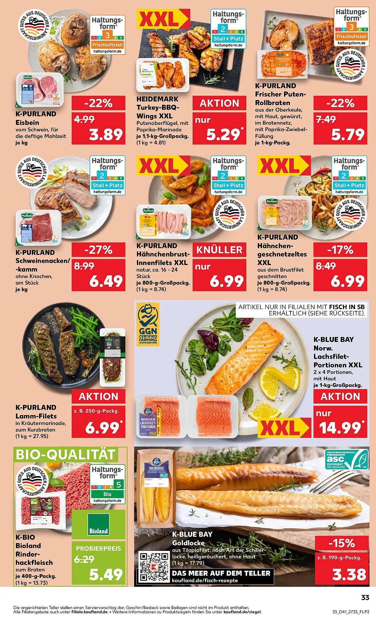 Kaufland Prospekt von 12. Oktober bis 15. Oktober 2025 - Prospekt seite 33