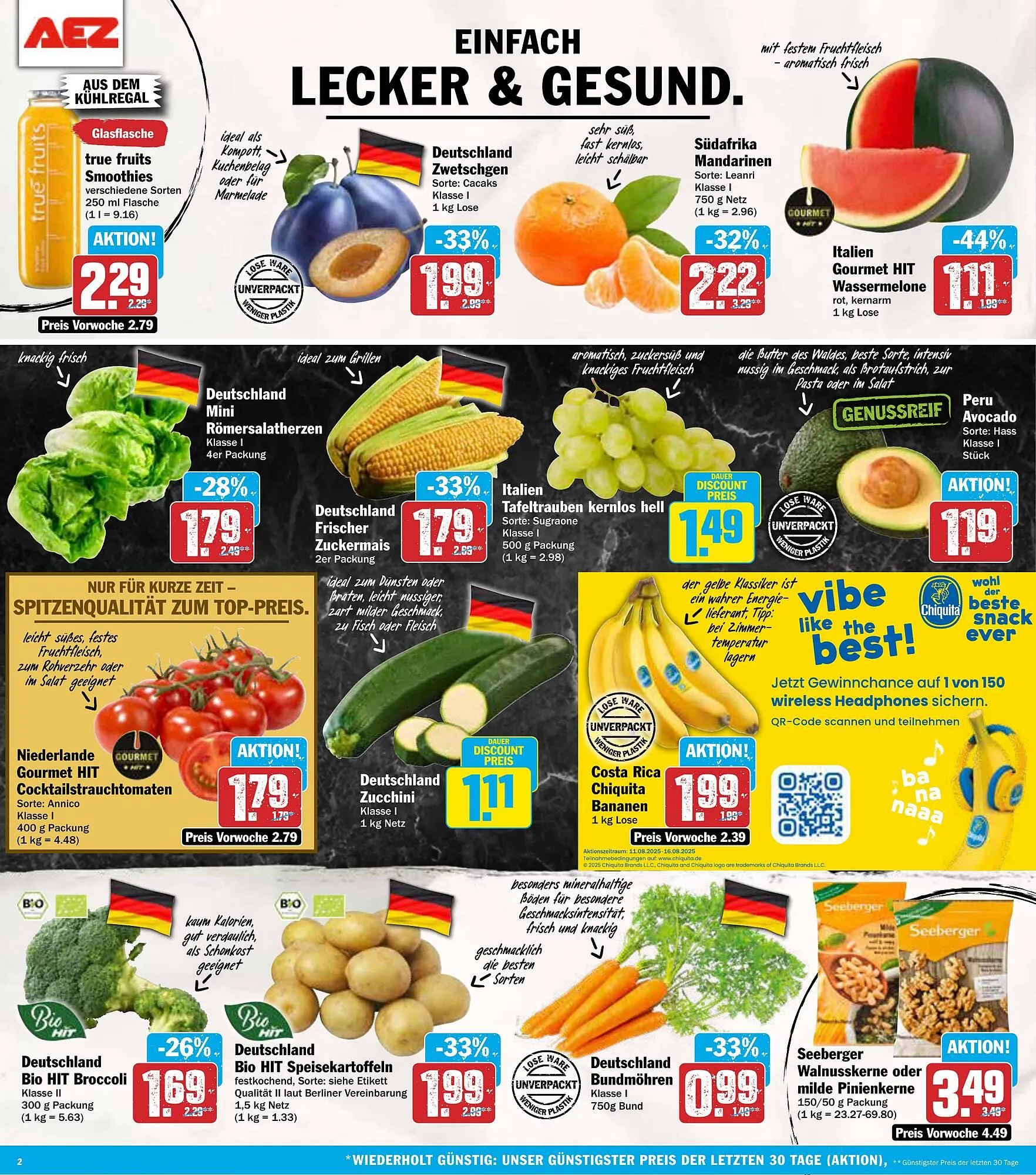 AEZ Prospekt von 11. August bis 16. August 2025 - Prospekt seite 2