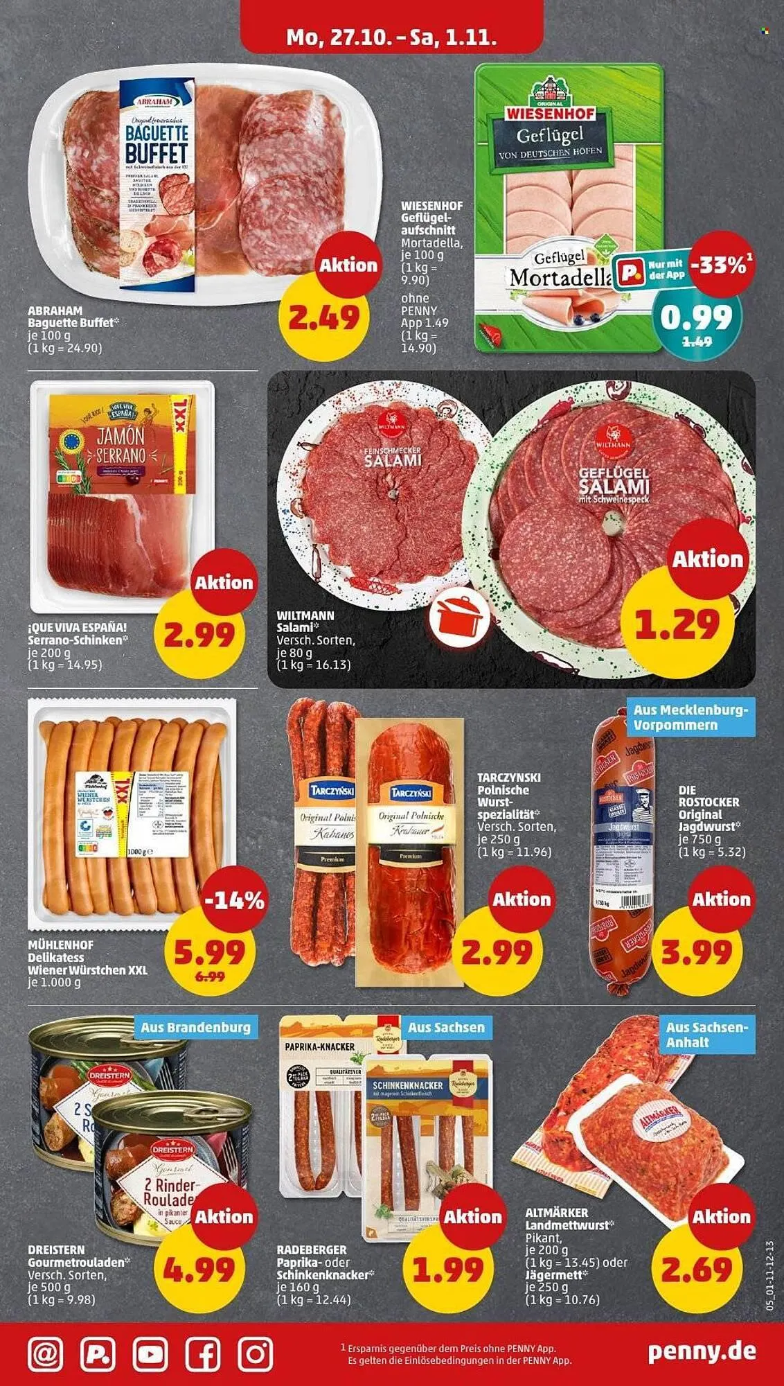 PENNY Prospekt von 27. Oktober bis 1. November 2025 - Prospekt seite 7