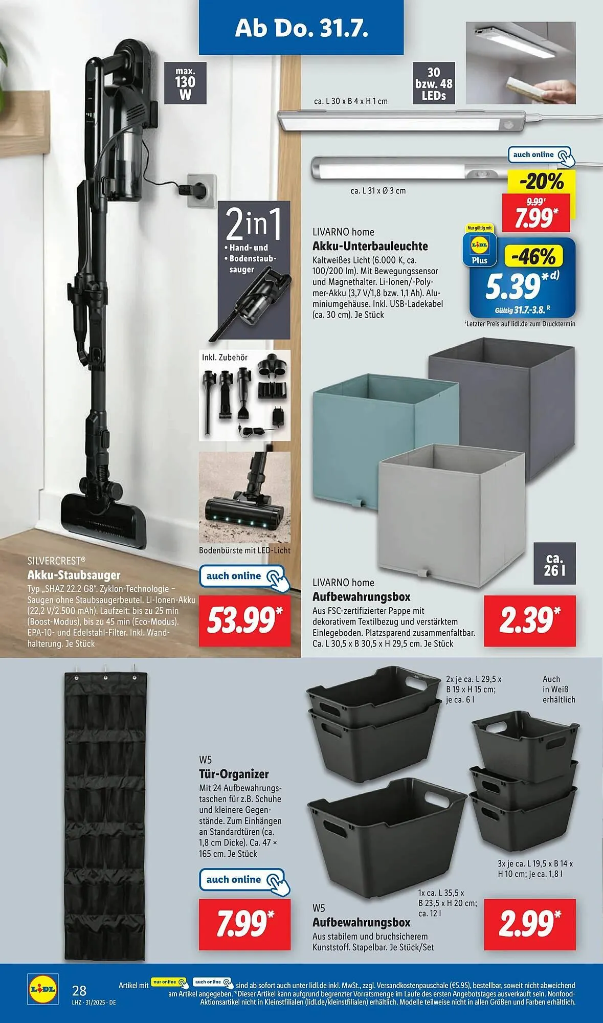 Lidl Prospekt von 28. Juli bis 3. August 2025 - Prospekt seite 34