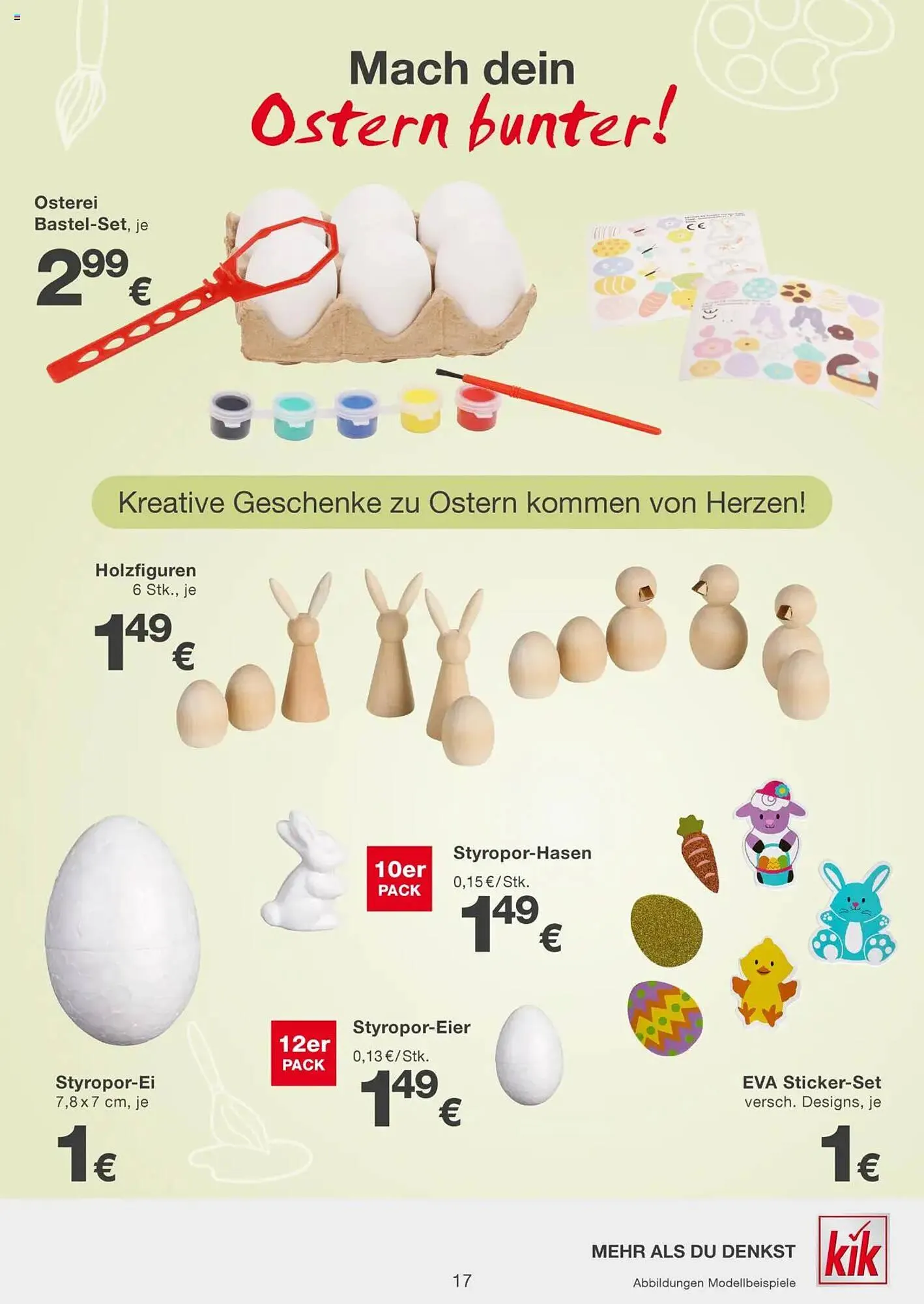 KiK Prospekt von 3. März bis 4. April 2025 - Prospekt seite 17