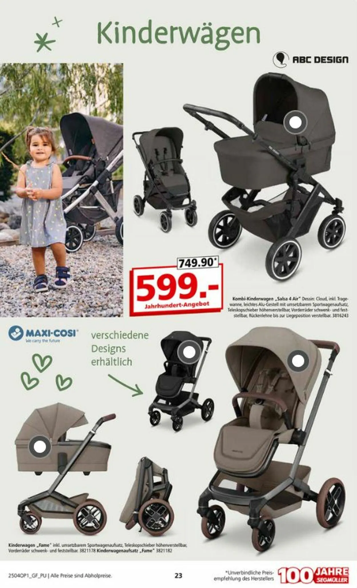 SEGMÜLLER von 29. März bis 28. Juni 2025 - Prospekt seite 23