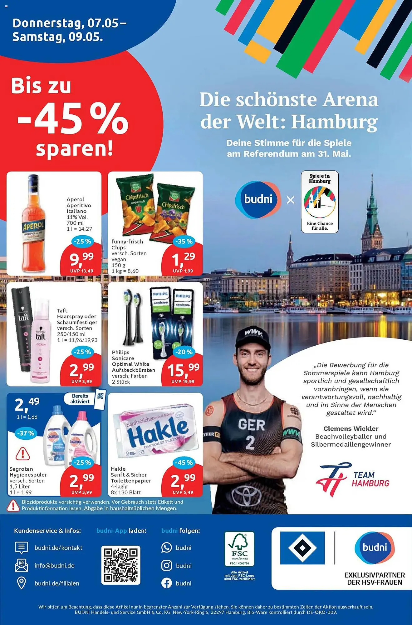 Budni Prospekt von 4. Mai bis 9. Mai 2026 - Prospekt seite 8