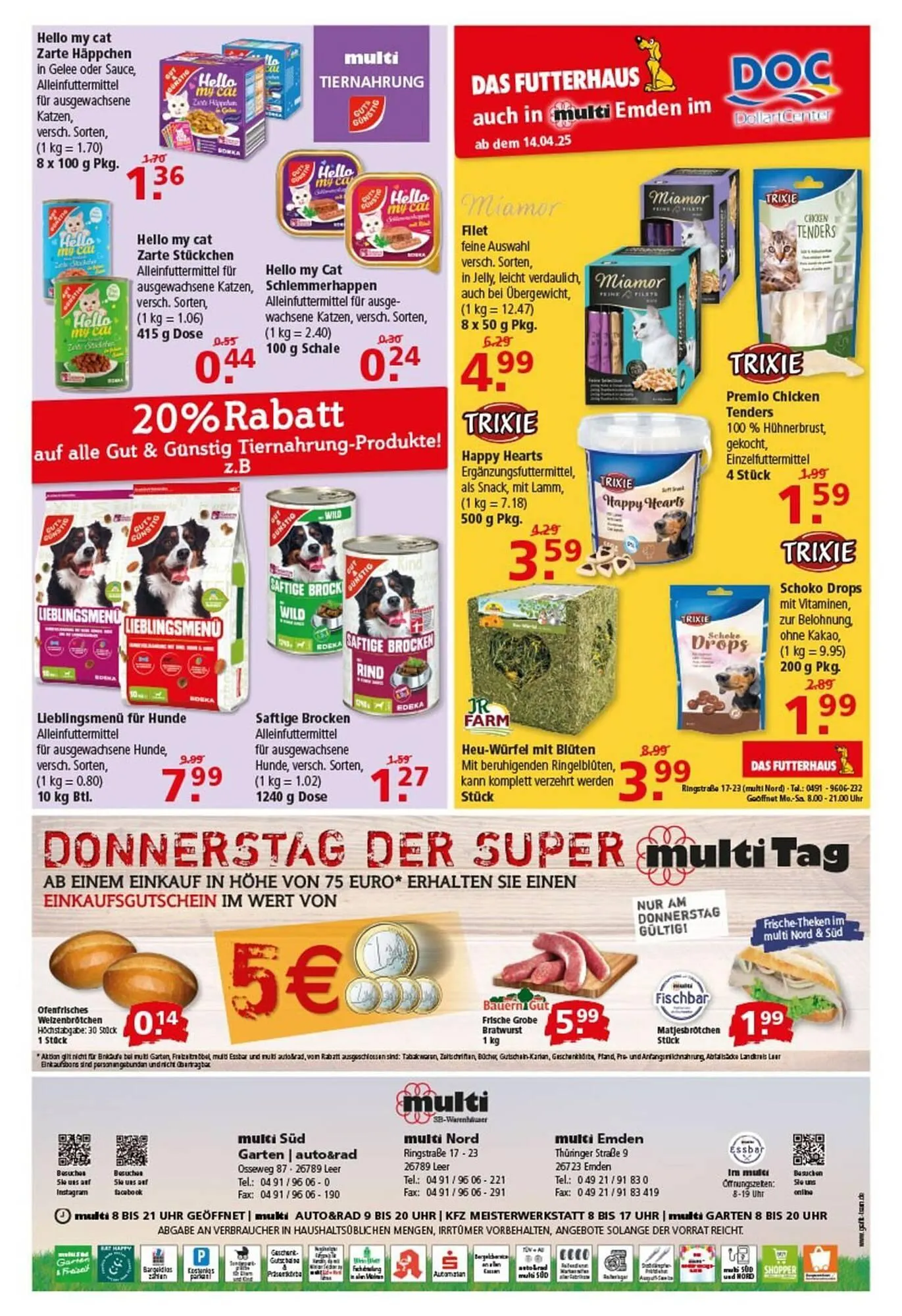 Multi Markt Prospekt von 14. April bis 19. April 2025 - Prospekt seite 20