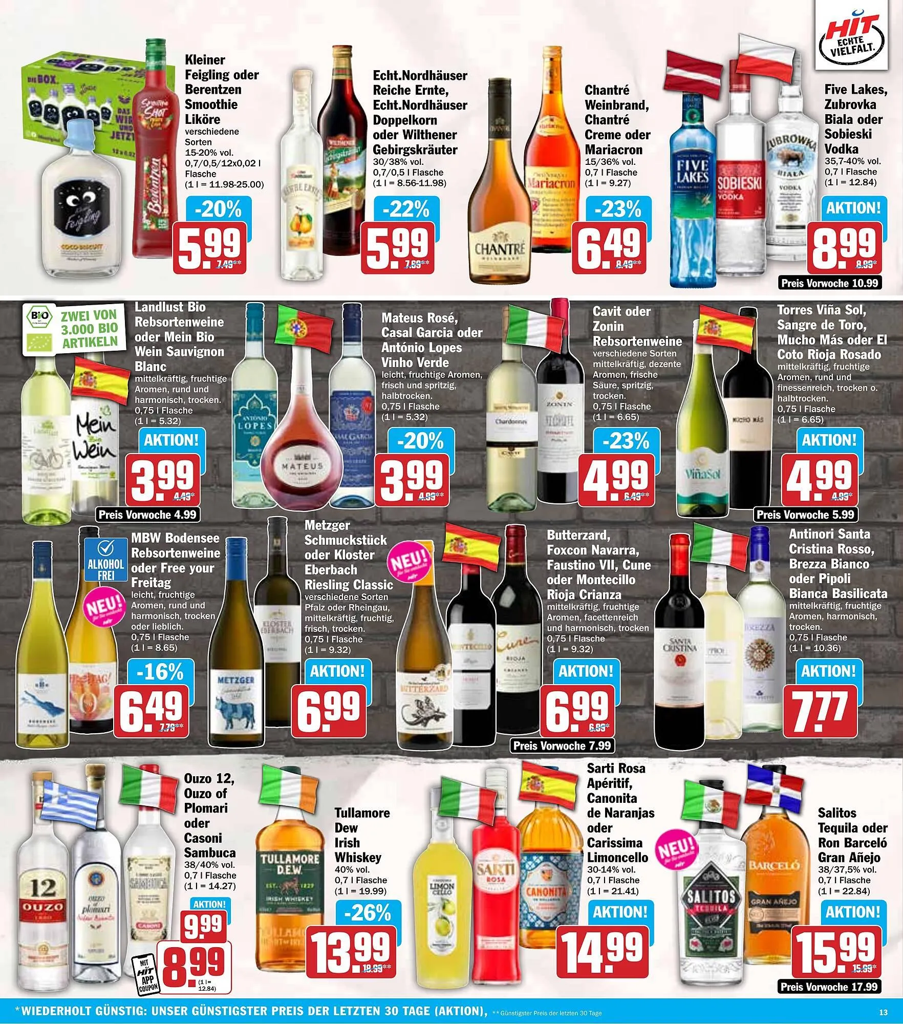 Hit Prospekt von 21. April bis 26. April 2025 - Prospekt seite 13