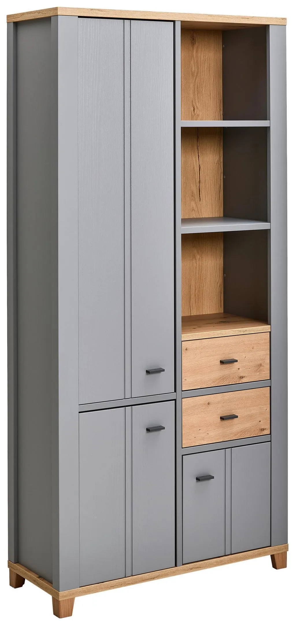 Hom`in REGAL Grau, Eiche Artisan